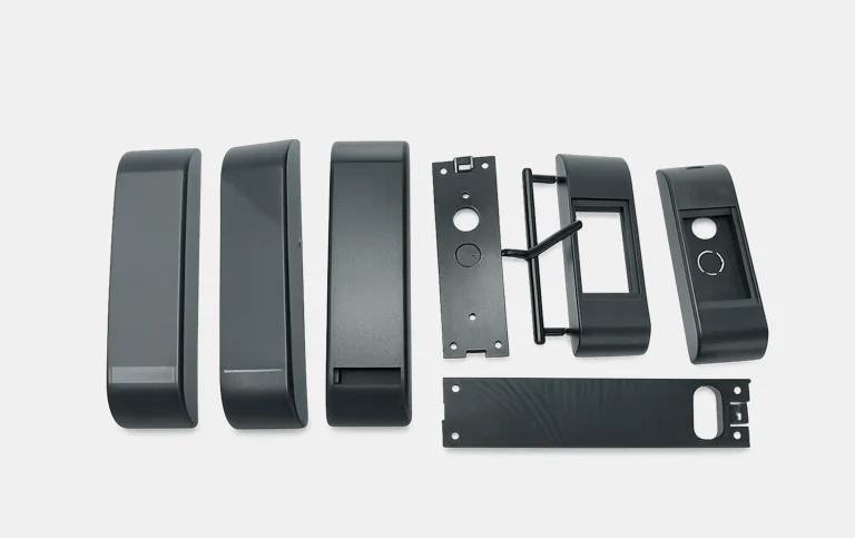 Black moulded covers, bezels and plates