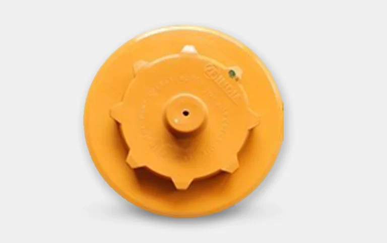 Orange injection-moulded reservoir filler cap